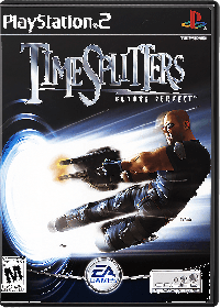 Time Splitters Future Perfect Playstation 2 US box art
